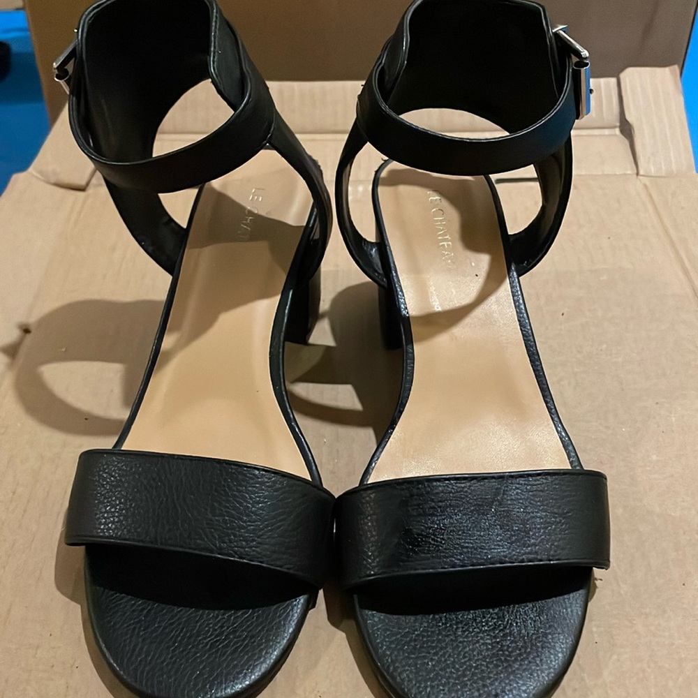 Black Sandal Heel